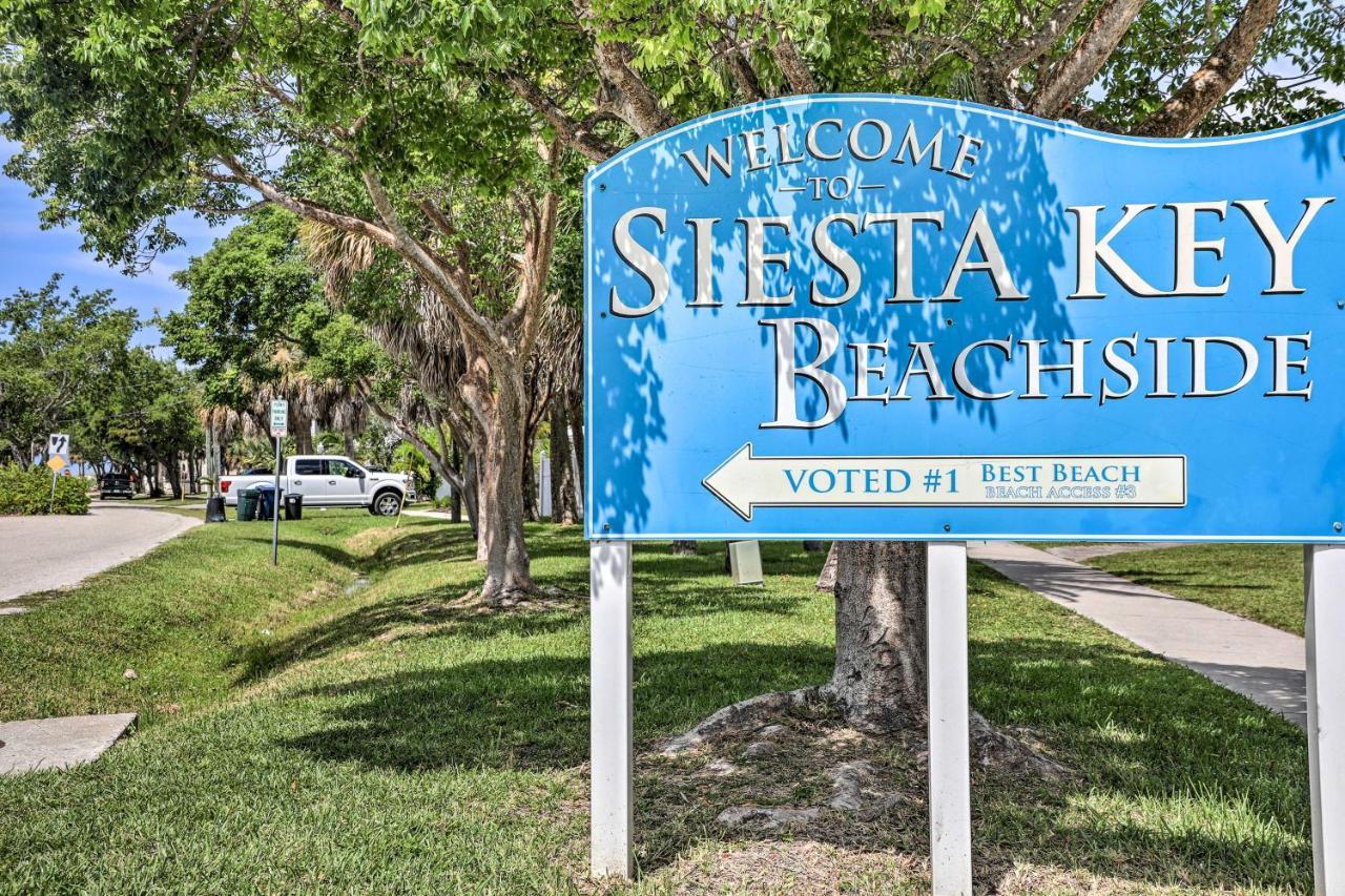 Siesta Key Village Studio On Canal Near Beach Sarasota Exterior photo